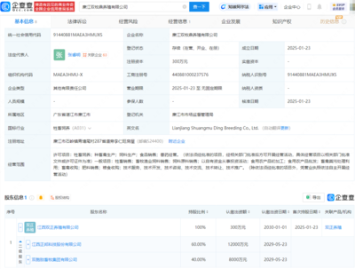 正邦科技成立養(yǎng)殖子公司，完善產(chǎn)業(yè)鏈布局，拓展飼料銷(xiāo)售業(yè)務(wù)